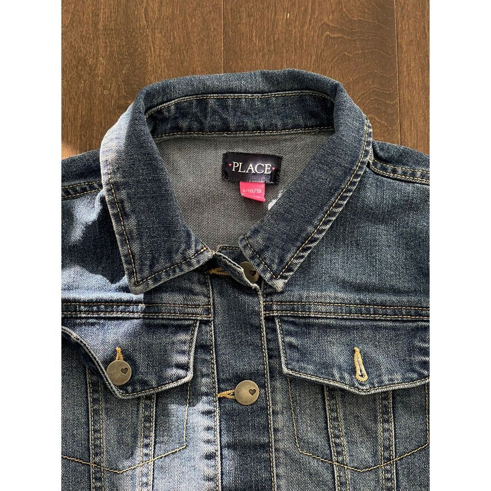 Lot Of 5 Girls Graphic T-shirts Denim Jacket Size L Colorful Old Navy, TCP - Picture 3 of 12